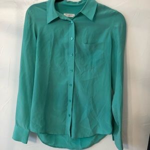 Equipment silk button up shirt